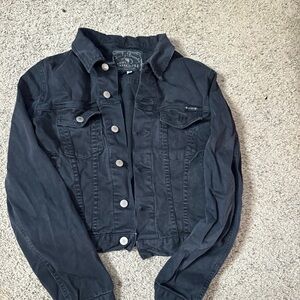 Women's Black Denim Jacket